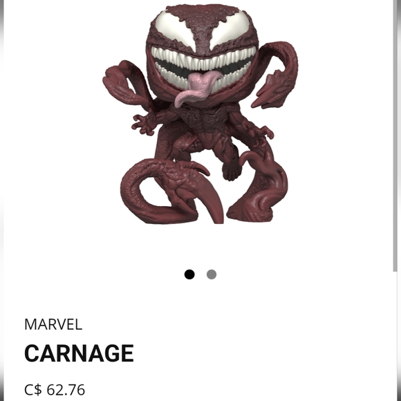 Carnage Funko Pop - Picture 3 of 3